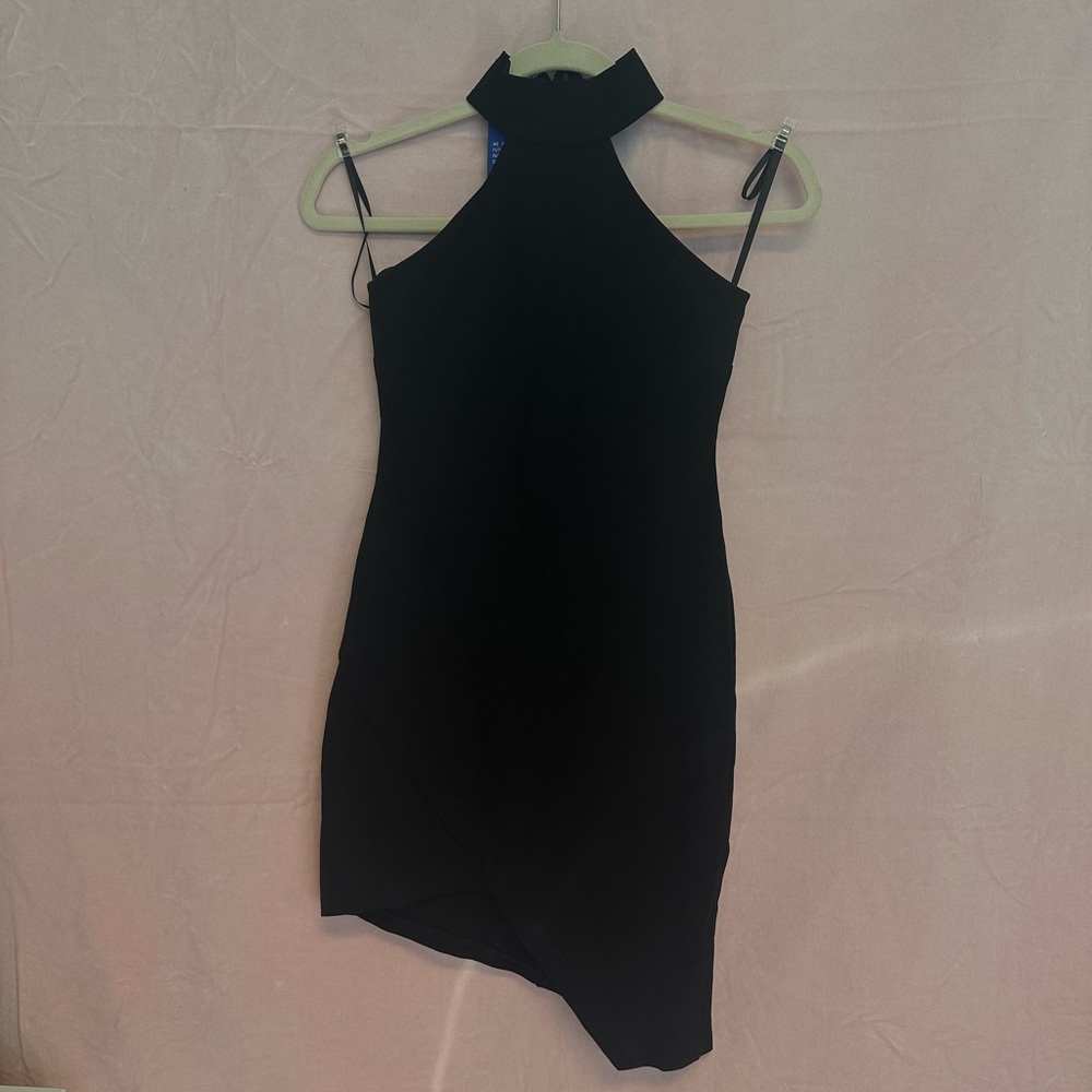 Nasty Gal High Neck Mini Dress